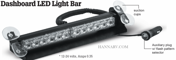 Buyers 8891025 Dashboard LED Light Bar